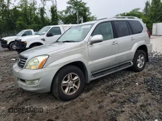 2004 Lexus GX 470 z VIN JTJBT20X740034366, wystawiony jako Copart lot #58697505 z przebiegiem 152 322 mil mil oraz Tytuł czysty. Historia ofert i sprzedaży dostępna na DreamBid. Obrazek 1.