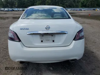 2012 Nissan Maxima SV with VIN 1N4AA5AP1CC801345, listed as a Copart auction lot 64790045 with Not provided miles and Salvage title. Bid and sale history available at DreamBid. Image 6.