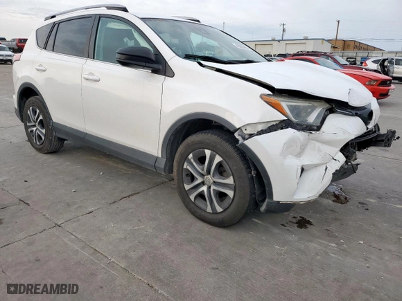 2017 Toyota RAV4 LE with VIN 2T3BFREV2HW549917, listed as a Copart auction lot 48002965 with 125,944 mi miles and Salvage Title. Bid and sale history available at carsss.com. Image 4.