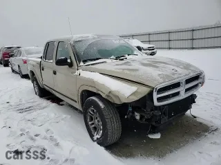 2004 Dodge Dakota SLT with VIN 1D7HL48N14S527885, listed as a Copart auction lot 45703925 with 168,203 mi miles and Salvage Title. Bid and sale history available at carsss.com. Image 10.