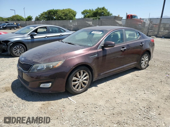 2015 Kia Optima LX with VIN 5XXGM4A79FG373163, listed as a Copart auction lot 64499265 with 148,969 mi miles and Clean title. Bid and sale history available at DreamBid. Image 1.