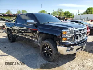 2015 Chevrolet Silverado 1500 LTZ with VIN 3GCUKSEC5FG317867, listed as a Copart auction lot 50951014 with 132,861 mi miles and Salvage Title. Bid and sale history available at carsss.com. Image 4.