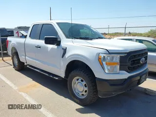 2022 Ford F-150 XL with VIN 1FTEX1EPXNKF07478, listed as a IAAI auction lot 42381490 with 73,164 mi miles and . Bid and sale history available at DreamBid. Image 1.