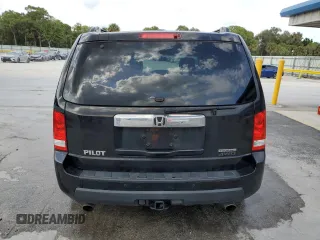 2010 Honda Pilot Touring with VIN 5FNYF4H92AB019812, listed as a Copart auction lot 49818515 with 165,638 mi miles and Salvage Title. Bid and sale history available at carsss.com. Image 6.