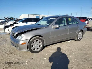 2005 Mercedes-Benz C 320 with VIN WDBRF64J45F598415, listed as a Copart auction lot 79745294 with 45,177 mi miles and Salvage Title. Bid and sale history available at DreamBid. Image 1.