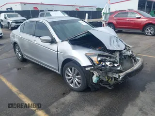 2012 Honda Accord EX with VIN 1HGCP2F72CA011123, listed as a IAAI auction lot 42269120 with 74,224 mi miles and . Bid and sale history available at DreamBid. Image 1.