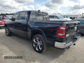 2023 Ram 1500 Longhorn with VIN 1C6SRFKT6PN505392, listed as a Copart auction lot 75026734 with 14,774 mi miles and Salvage title. Bid and sale history available at DreamBid. Image 2.