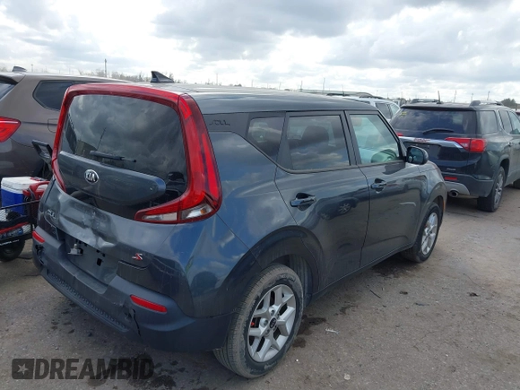 2021 Kia Soul S with VIN KNDJ23AU0M7746236, listed as a IAAI auction lot 41250392 with 72,571 mi miles and . Bid and sale history available at DreamBid. Image 4.