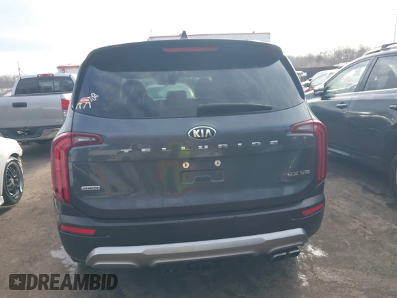 2021 Kia Telluride EX with VIN 5XYP3DHC8MG192246, listed as a IAAI auction lot 41596976 with 94,420 mi miles and . Bid and sale history available at DreamBid. Image 16.
