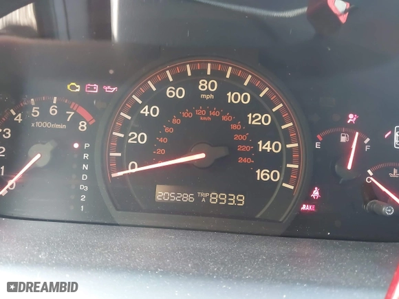 2005 Honda Accord Cpe LX V6 SE with VIN 1HGCM82425A015974, listed as a IAAI auction lot 42051702 with 205,286 mi miles. Bid and sale history available at carsss.com. Image 7.