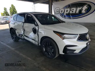 2020 Acura RDX w/A-Spec Pkg with VIN 5J8TC1H69LL017323, listed as a Copart auction lot 62030955 with 67,768 mi miles and Salvage title. Bid and sale history available at DreamBid. Image 4.