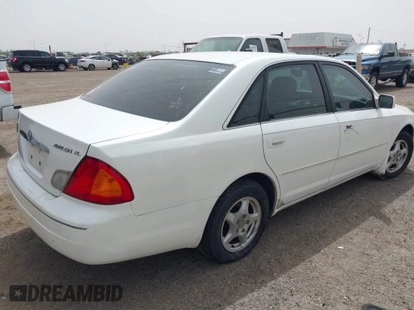 2001 Toyota Avalon XL with VIN 4T1BF28B81U166166, listed as a IAAI auction lot 41814679 with Not Provided miles and . Bid and sale history available at DreamBid. Image 4.