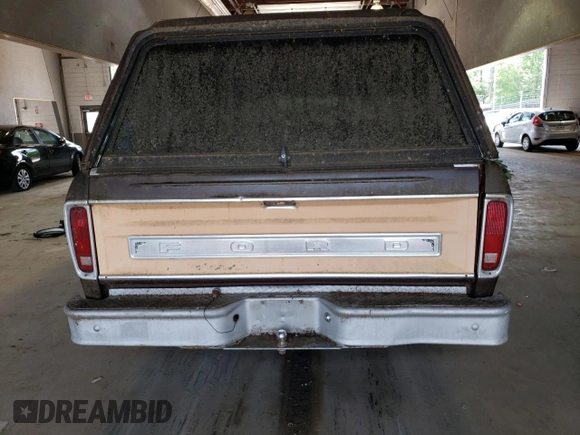 1978 Ford F-150 z VIN F15HNCG8502, wystawiony jako Copart lot #57248964 z przebiegiem 201 337 mil mil oraz Czysty tytuł • Clean title. Historia ofert i sprzedaży dostępna na DreamBid. Obrazek 6.