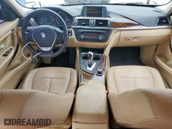 2015 BMW 3 Series 328i with VIN WBA3A5G57FNP34958, listed as a Copart auction lot 58589225 with 136,422 mi miles and Salvage title. Bid and sale history available at DreamBid. Image 8.