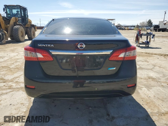 2014 Nissan Sentra SV with VIN 3N1AB7AP1EL622607, listed as a Copart auction lot 48414045 with 124,440 mi miles and Salvage Title. Bid and sale history available at DreamBid. Image 6.