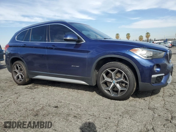 2018 BMW X1 sDrive28i with VIN WBXHU7C30J5H42351, listed as a Copart auction lot 49173875 with 139,084 mi miles and Clean Title. Bid and sale history available at carsss.com. Image 4.