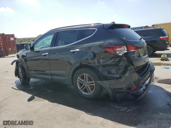 2018 Hyundai Santa Fe Sport 2.4L with VIN 5NMZU3LB4JH056020, listed as a Copart auction lot 50911305 with 151,624 mi miles and Salvage Title. Bid and sale history available at carsss.com. Image 2.
