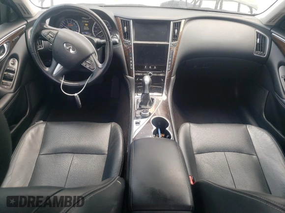 2015 Infiniti Q50 Premium z VIN JN1BV7AR1FM403585, wystawiony jako Copart lot #55662155 z przebiegiem 102 331 mil mil oraz Tytuł czysty. Historia ofert i sprzedaży dostępna na DreamBid. Obrazek 8.