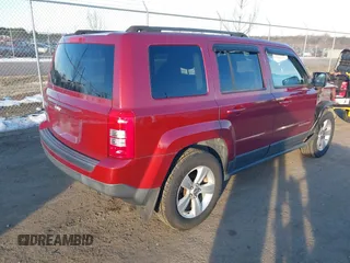 2013 Jeep Patriot Sport with VIN 1C4NJRBB5DD108697, listed as a IAAI auction lot 41374016 with 110,276 mi miles and . Bid and sale history available at carsss.com. Image 4.