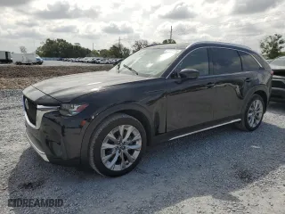 2024 Mazda CX-90 3.3 Turbo Premium with VIN JM3KKDHD1R1134385, listed as a Copart auction lot 54146455 with 15,399 mi miles and Clean Title. Bid and sale history available at carsss.com. Image 1.