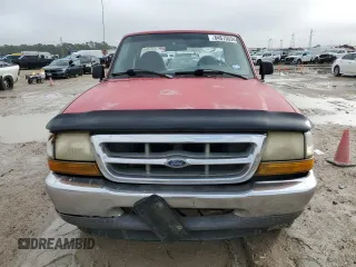 1999 Ford Ranger XL with VIN 1FTYR10V5XUB71629, listed as a Copart auction lot 84675534 with 180,219 mi miles and Salvage Title. Bid and sale history available at carsss.com. Image 5.