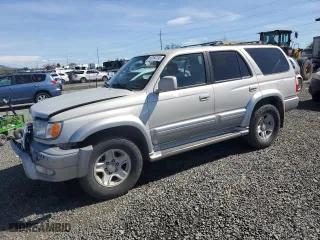 2000 Toyota 4Runner Limited with VIN JT3HN87R8Y9035758, listed as a Copart auction lot 50164195 with 194,383 mi miles and Salvage Title. Bid and sale history available at carsss.com. Image 1.