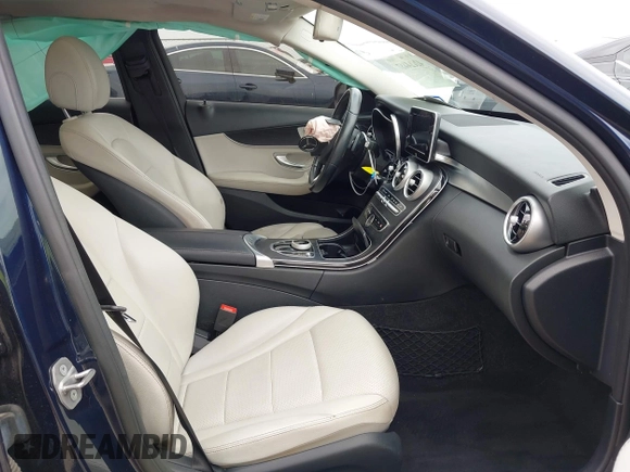 2017 Mercedes-Benz C 300 with VIN 55SWF4JB8HU187628, listed as a IAAI auction lot 42424467 with 102,077 mi miles and . Bid and sale history available at DreamBid. Image 5.