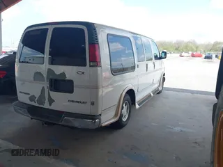 2002 Chevrolet Express with VIN 1GBFG15R021225474, listed as a IAAI auction lot 41770334 with 190,059 mi miles. Bid and sale history available at carsss.com. Image 4.
