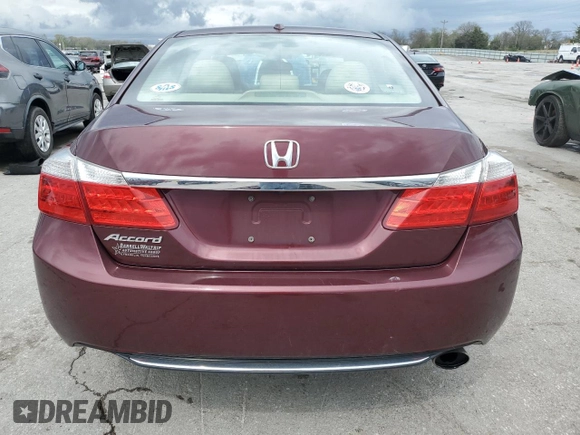 2013 Honda Accord Sdn EX-L with VIN 1HGCR2F82DA241300, listed as a Copart auction lot 51380305 with 239,284 mi miles and Salvage Title. Bid and sale history available at carsss.com. Image 6.