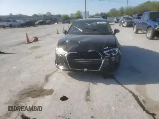 2017 Audi A3 Sedan Premium with VIN WAUB8GFF0H1017955, listed as a Copart auction lot 50989414 with 45,566 mi miles and Salvage Title. Bid and sale history available at carsss.com. Image 10.