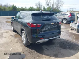 2021 Chevrolet Blazer LT with VIN 3GNKBCRS4MS527506, listed as a IAAI auction lot 41952184 with 76,883 mi miles and . Bid and sale history available at DreamBid. Image 3.