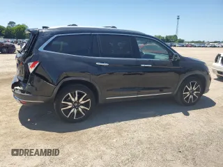 2019 Honda Pilot Elite with VIN 5FNYF6H07KB071046, listed as a Copart auction lot 57673515 with 62,835 mi miles and Salvage title. Bid and sale history available at DreamBid. Image 3.