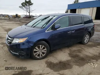 2016 Honda Odyssey EX-L with VIN 5FNRL5H68GB009674, listed as a Copart auction lot 50263385 with 159,752 mi miles and Clean Title. Bid and sale history available at carsss.com. Image 1.