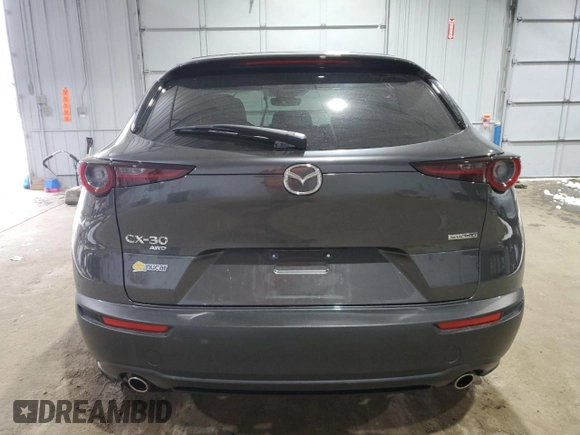 2021 Mazda CX-30 Preferred with VIN 3MVDMBCLXMM272483, listed as a Copart auction lot 42994925 with 29,423 mi miles and Salvage Title. Bid and sale history available at DreamBid. Image 6.