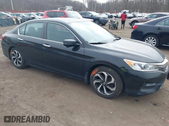 2016 Honda Accord Sedan EX with VIN 1HGCR2F74GA138911, listed as a IAAI auction lot 41794025 with 47,495 mi miles. Bid and sale history available at carsss.com. Image 1.
