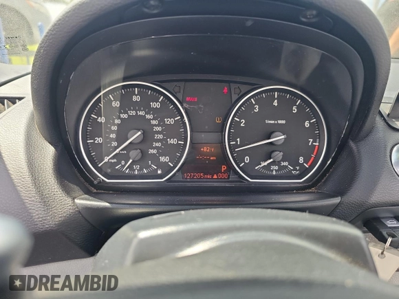 2009 BMW 1 Series 135i with VIN WBAUN93569VK41024, listed as a Copart auction lot 55591965 with 127,205 mi miles and Clean Title. Bid and sale history available at DreamBid. Image 8.