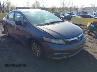2012 Honda Civic EX with VIN 19XFB2F8XCE035220, listed as a IAAI auction lot 41993569 with 199,672 mi miles and . Bid and sale history available at DreamBid. Image 1.
