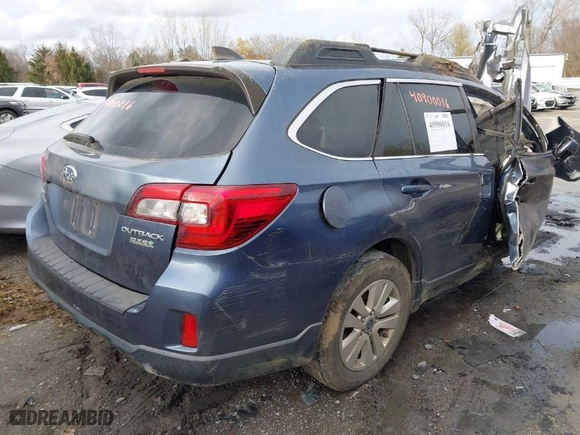 2017 Subaru Outback Premium with VIN 4S4BSACC7H3397016, listed as a IAAI auction lot 40900016 with 1 mi miles. Bid and sale history available at carsss.com. Image 4.