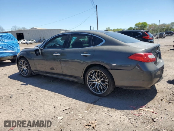 2011 Infiniti M37 with VIN JN1BY1AP0BM325295, listed as a Copart auction lot 54736145 with 171,753 mi miles and Salvage Title. Bid and sale history available at carsss.com. Image 2.
