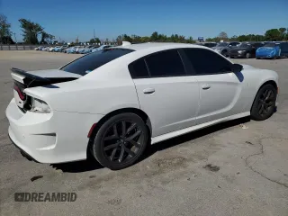 2021 Dodge Charger GT with VIN 2C3CDXHG5MH650184, listed as a Copart auction lot 49867975 with 46,648 mi miles and Non Repairable. Bid and sale history available at DreamBid. Image 3.