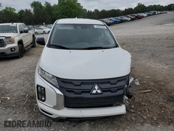 2021 Mitsubishi Outlander ES z VIN JA4APUAU7MU001874, wystawiony jako Copart lot #55825345 z przebiegiem 99 555 mil mil oraz Szkoda całkowita • Salvage title. Historia ofert i sprzedaży dostępna na DreamBid. Obrazek 5.