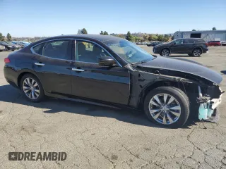 2012 Infiniti M37 with VIN JN1BY1AP5CM330588, listed as a Copart auction lot 70862854 with 112,427 mi miles and Salvage Title. Bid and sale history available at carsss.com. Image 4.