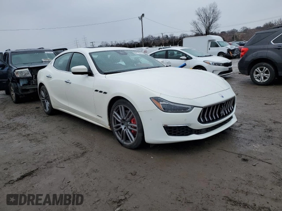 2018 Maserati Ghibli S Q4 GranLusso with VIN ZAM57YTL2J1292506, listed as a Copart auction lot 39172313 with 28,525 mi miles. Bid and sale history available at carsss.com. Image 4.