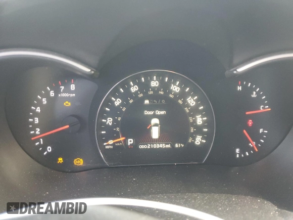 2015 Kia Sorento SX with VIN 5XYKW4A76FG644504, listed as a Copart auction lot 46346555 with 210,345 mi miles and Salvage Title. Bid and sale history available at carsss.com. Image 9.