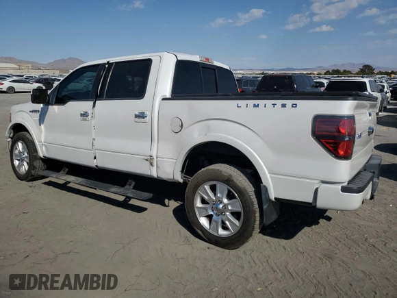 2011 Ford F-150 Lariat with VIN 1FTFW1E69BFA62878, listed as a Copart auction lot 75268164 with 168,779 mi miles and Salvage Title. Bid and sale history available at carsss.com. Image 2.