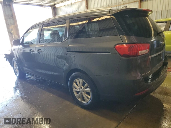 2016 Kia Sedona LX with VIN KNDMB5C13G6192227, listed as a Copart auction lot 54204705 with 148,080 mi miles and Salvage Title. Bid and sale history available at DreamBid. Image 2.