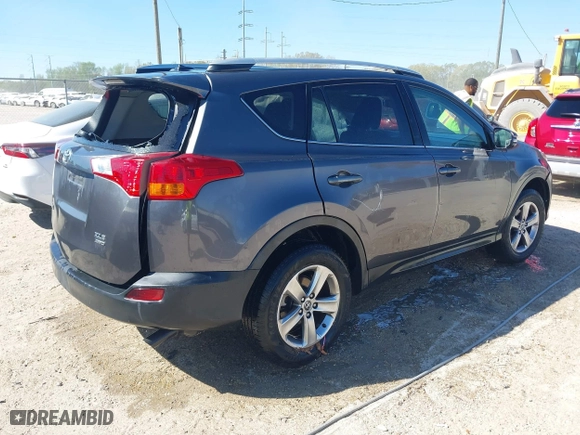 2015 Toyota RAV4 XLE with VIN 2T3RFREV2FW343346, listed as a IAAI auction lot 41846036 with 91,241 mi miles. Bid and sale history available at carsss.com. Image 4.