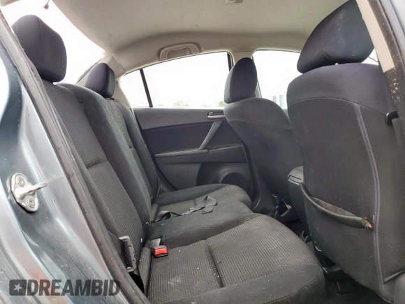 2013 Mazda 3 i SV with VIN JM1BL1TF6D1791561, listed as a Copart auction lot 54434095 with 115,604 mi miles and Salvage Title. Bid and sale history available at DreamBid. Image 10.