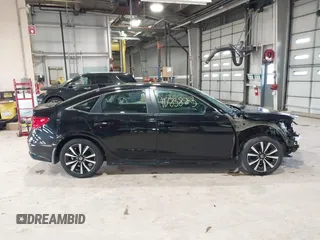 2023 Honda Civic Sedan EX with VIN 2HGFE1F74PH309693, listed as a IAAI auction lot 41783823 with 35,815 mi miles. Bid and sale history available at carsss.com. Image 14.