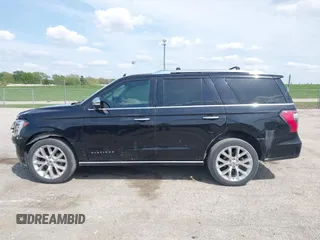2019 Ford Expedition Platinum with VIN 1FMJU1MT2KEA09318, listed as a IAAI auction lot 42100876 with 90,330 mi miles and . Bid and sale history available at DreamBid. Image 15.